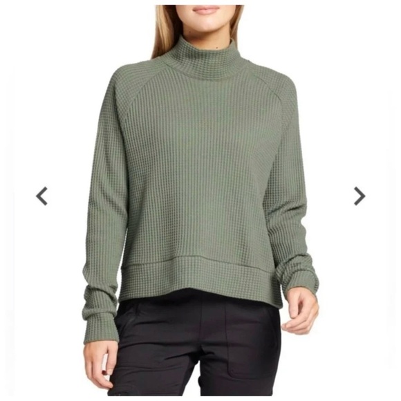 THE NORTH FACE Women's Chabot Mock Neck Long Sleeve Sweater Size L - Picture 1 of 10